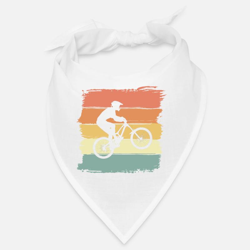 Vélo rétro vintage. VTT de descente Bandana