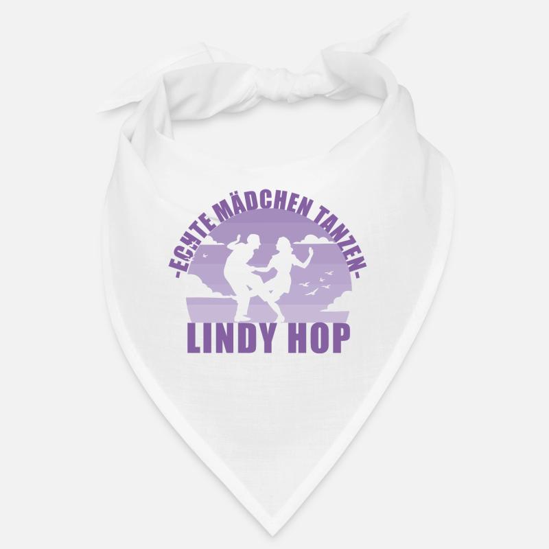 Echte Mädchen tanzen Lindy Hop Geschenk Bandana