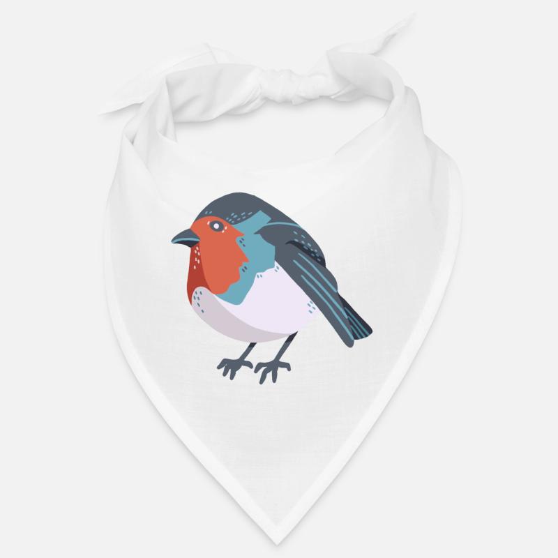 Rotkehlchen Bandana