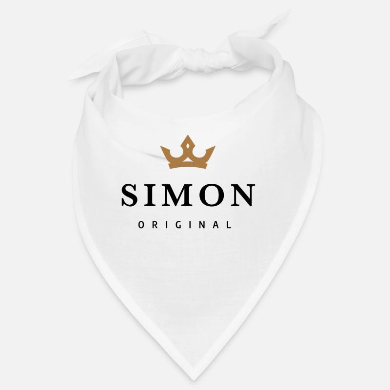 Simon - Bandana - blanc