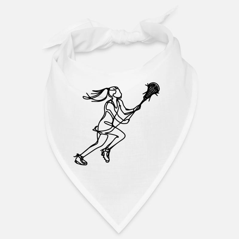 Lacrosse Mädchen Bandana
