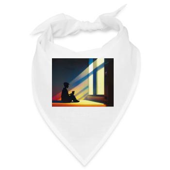 Lofi - Dude - Bandana - Weiß - Vorne