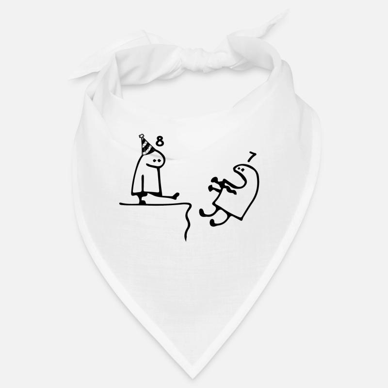 8 ans : Adieu âge 7 ans, Joyeux 8e anniversaire Bandana
