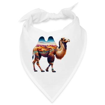 Kamel - Bandana - Weiß - Vorne