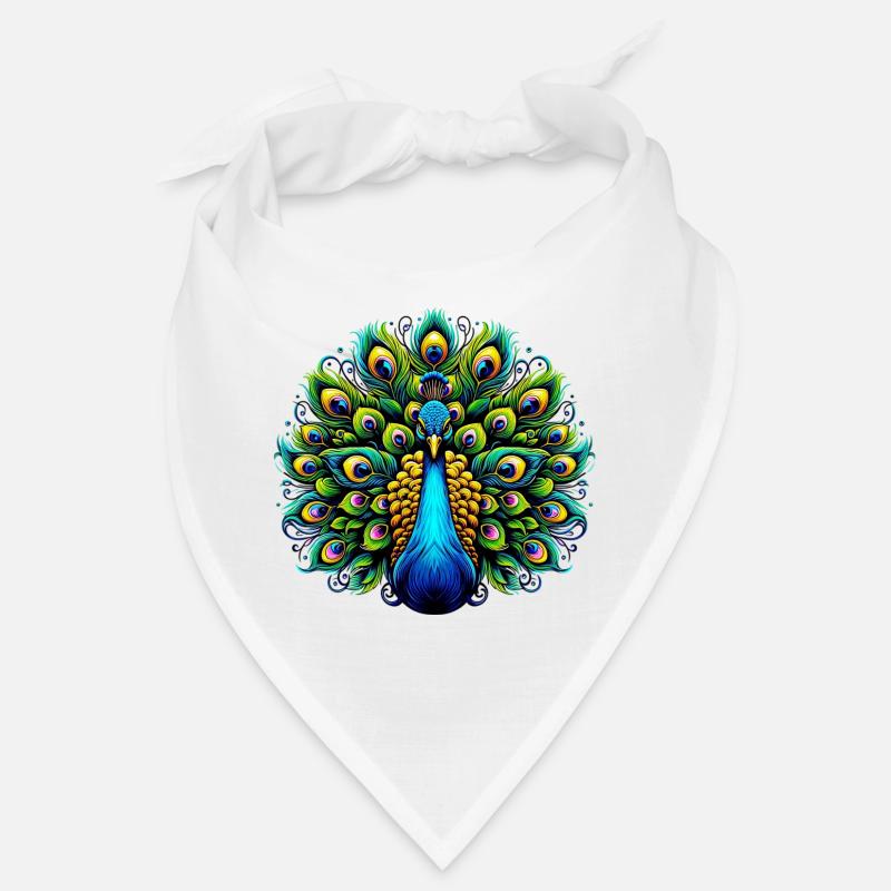 Peacock Bandana