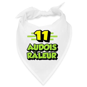 Beschwerdender Audois - Bandana - Weiß - Vorne