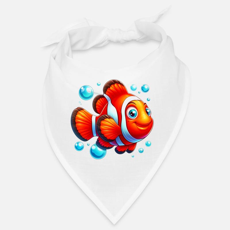 Poisson-clown Bandana