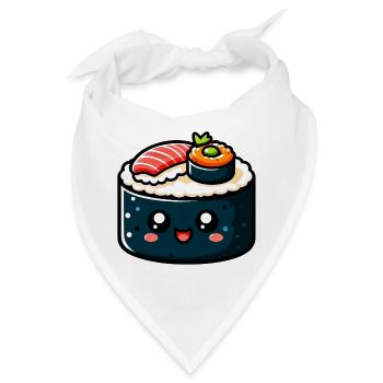 Sushi - Bandana - Weiß - Vorne