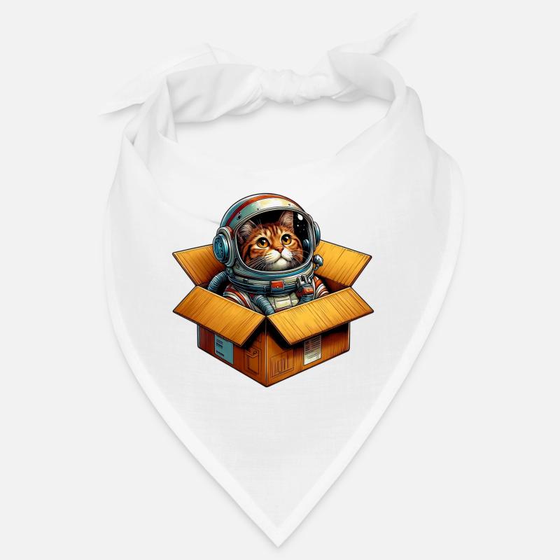 Chat astronaute Bandana