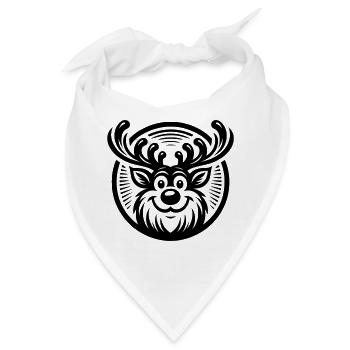 Rudolph - Bandana - Weiß - Vorne
