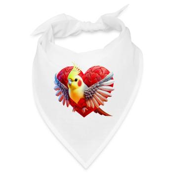 Nymphenheart (05) - Bandana - Weiß - Vorne