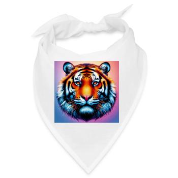 Tiger - Bandana - Weiß - Vorne