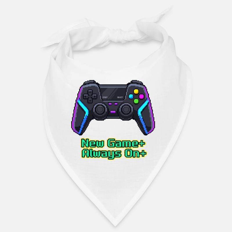 Controller Pixel al neon Nuovo gioco Plus Bandana