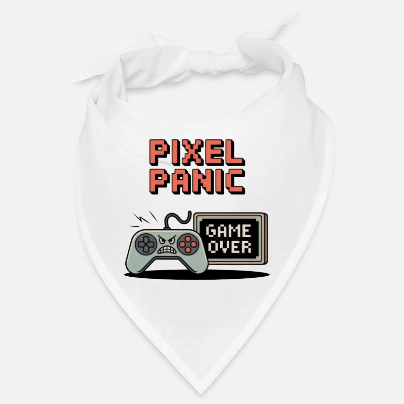 Pixel Panic – Game Over Rage Mode Bandana