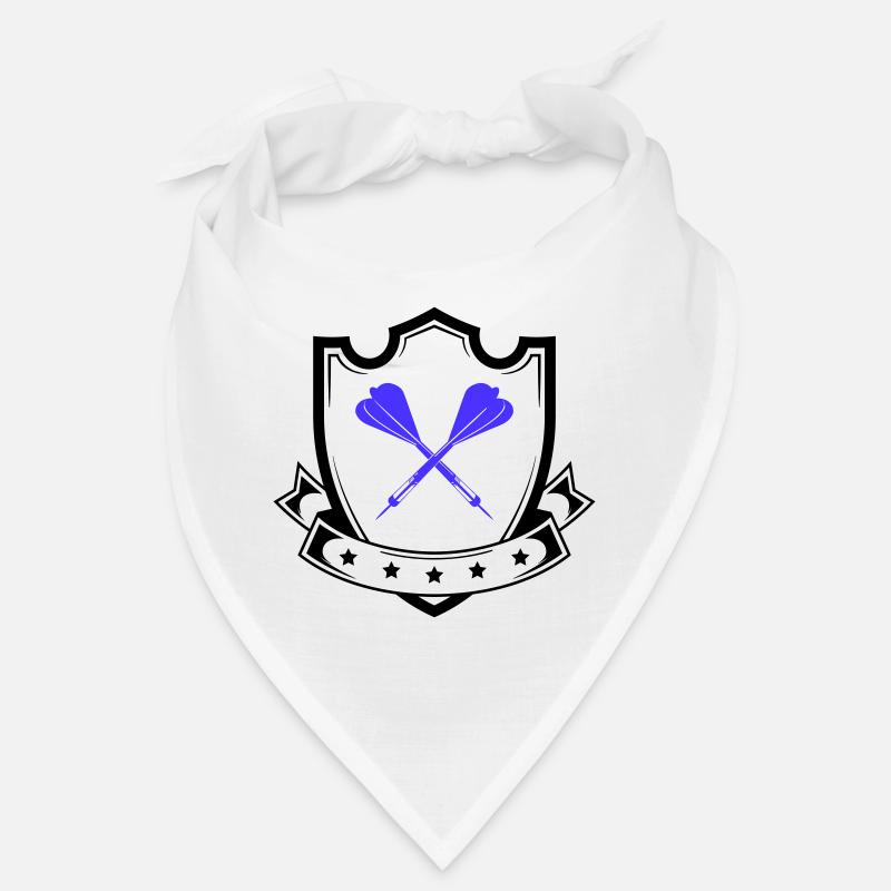 Conception de fléchettes Croix Bleue Bandana