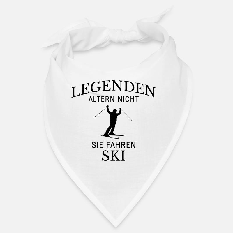 Legends Ski Ski Saying Bandana