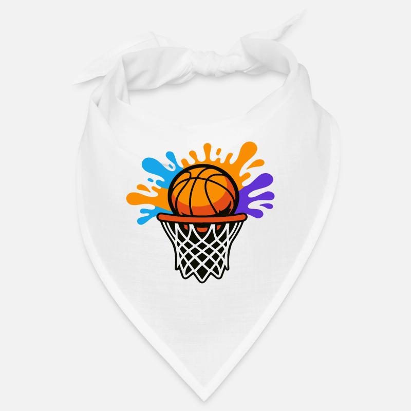 Basketball Splash Dunk Grafikdesign Bandana