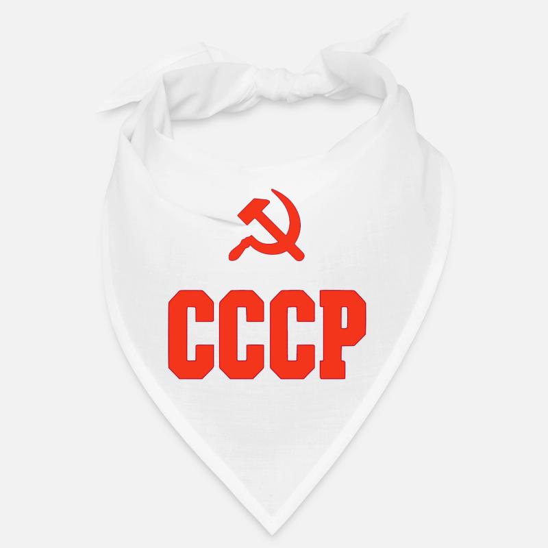CCCP design in 80s style, CCCP socks Bandana