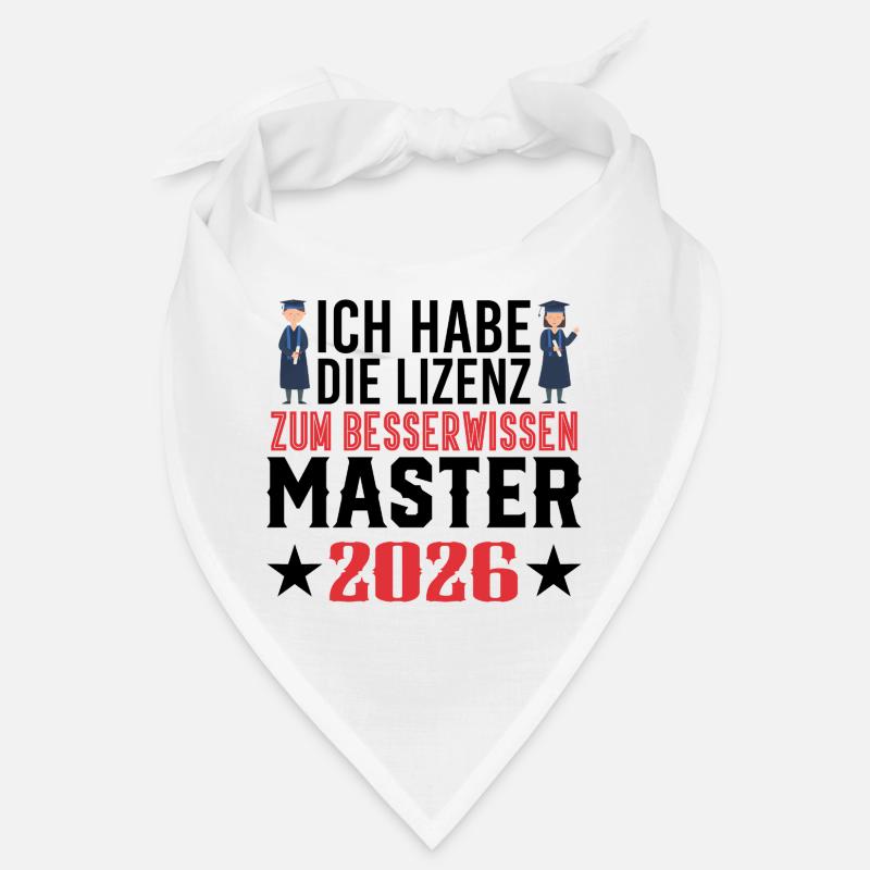 Master 2026 Diplôme Bandana