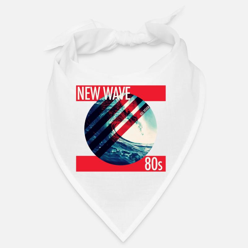 New Wave Neon Surf 80s Bandana