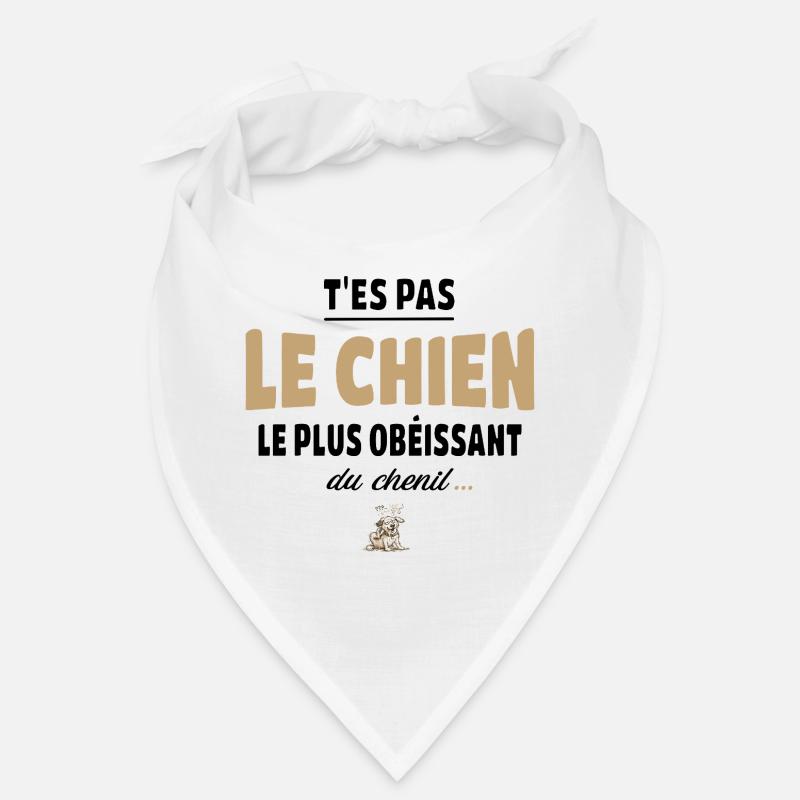 T’es pas le chien le plus obéissant du chenil Bandana