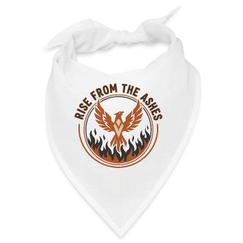 Auferhebt aus der Asche: Der Prestige-Phönix - Bandana - Weiß - Vorne