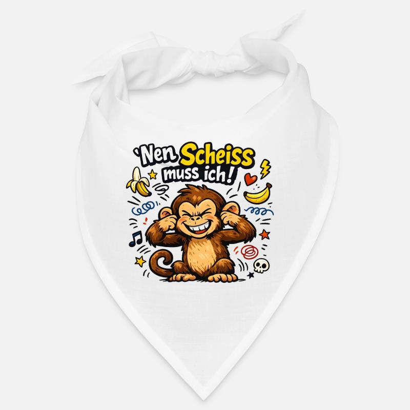 Nen Scheiss muss ich Affe Bandana