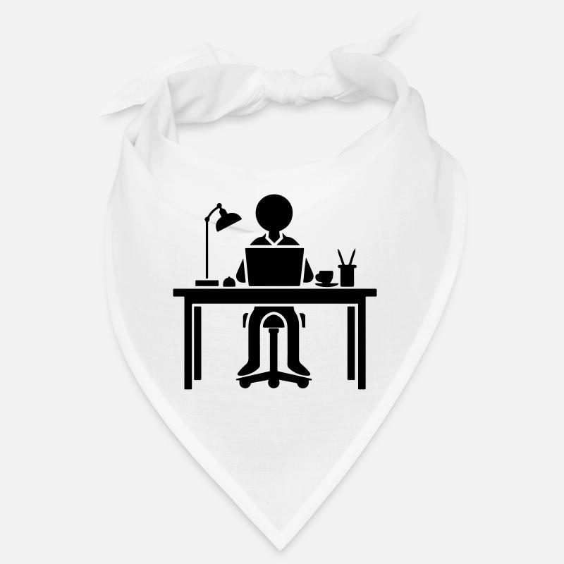 Worker Computer Job Office Learning Bandana