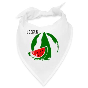 Melone - Bandana - Weiß - Vorne