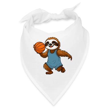 Faultiere Basketball - Bandana - Weiß - Vorne