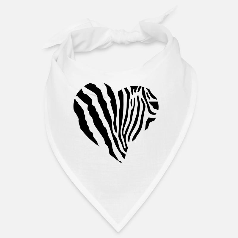 Zebra-Muster Bandana