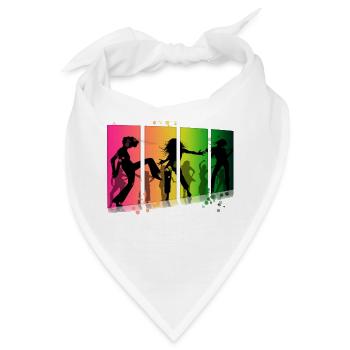 Night Club - Bandana - Weiß - Vorne