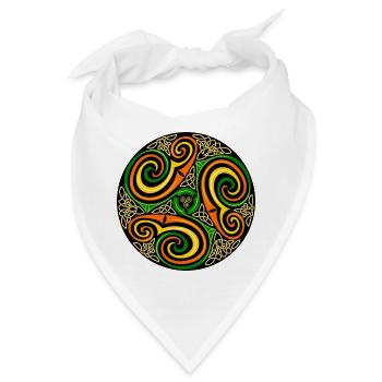 Tribal - Bandana - Weiß - Vorne