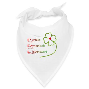 Pflegedienstleitung - Bandana - Weiß - Vorne