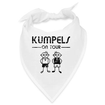 Kumpel Freunde Kumpels on Tour - Bandana - Weiß - Vorne