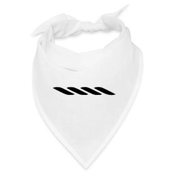 Seil mit Biss-Logo - Bandana - Weiß - Vorne