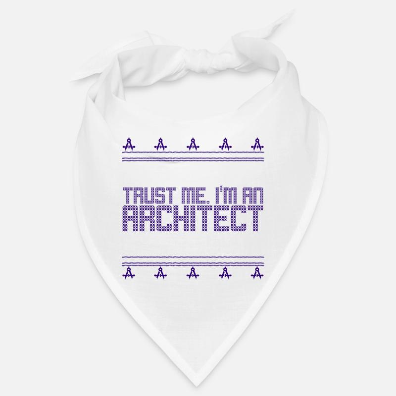 Architecte laid noël pull, professions zirkel Bandana