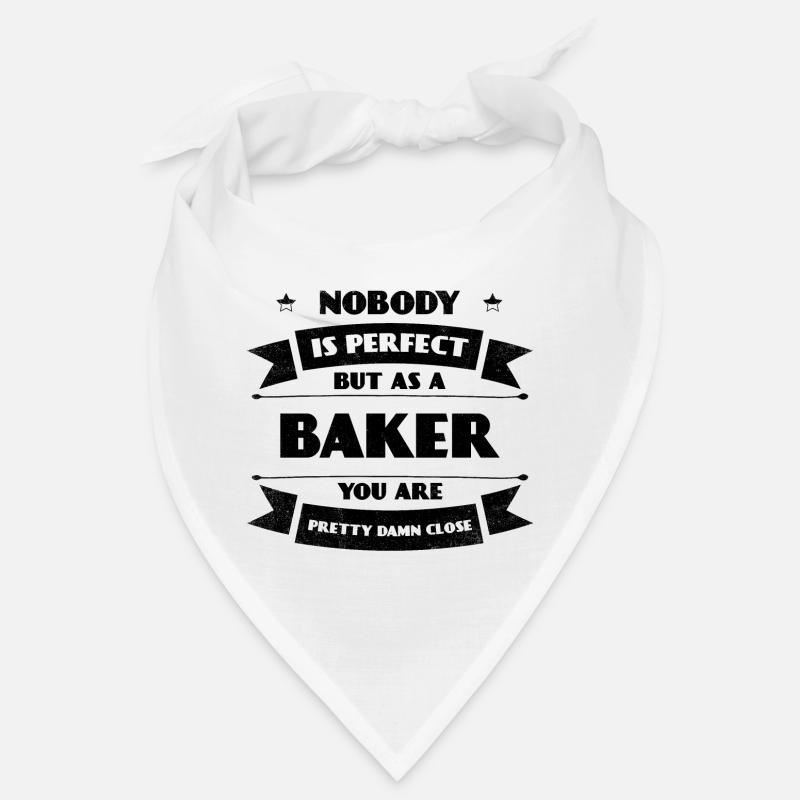 Perfect baker bakery bread baking pastry Bandana