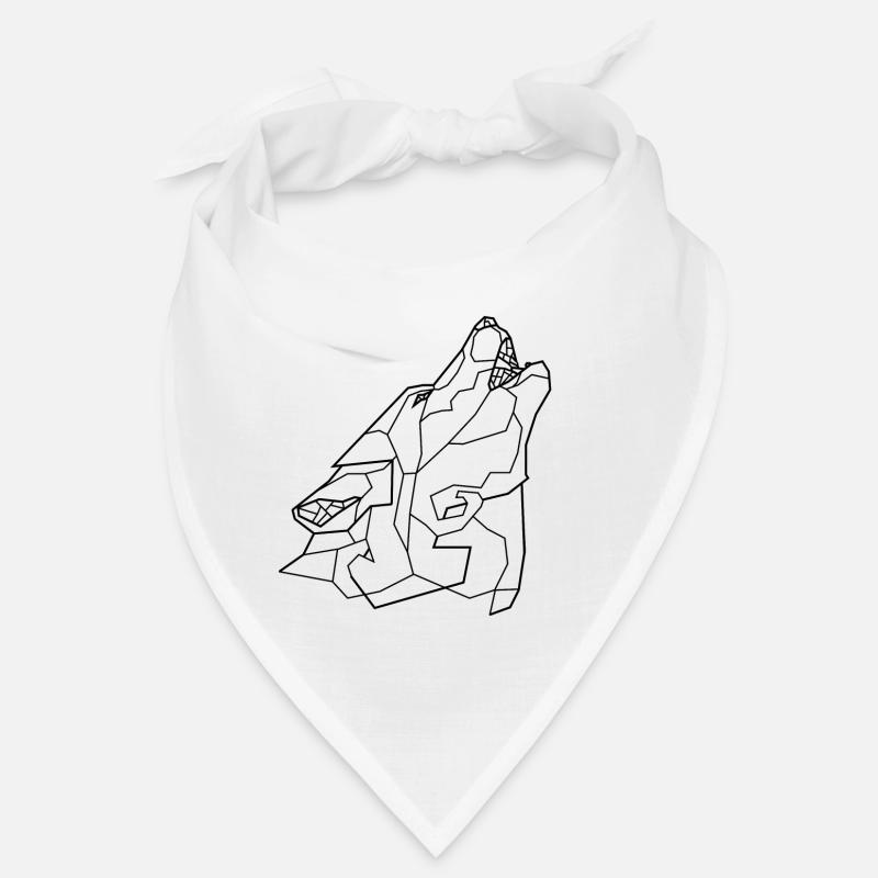 Heulender Wolf Bandana