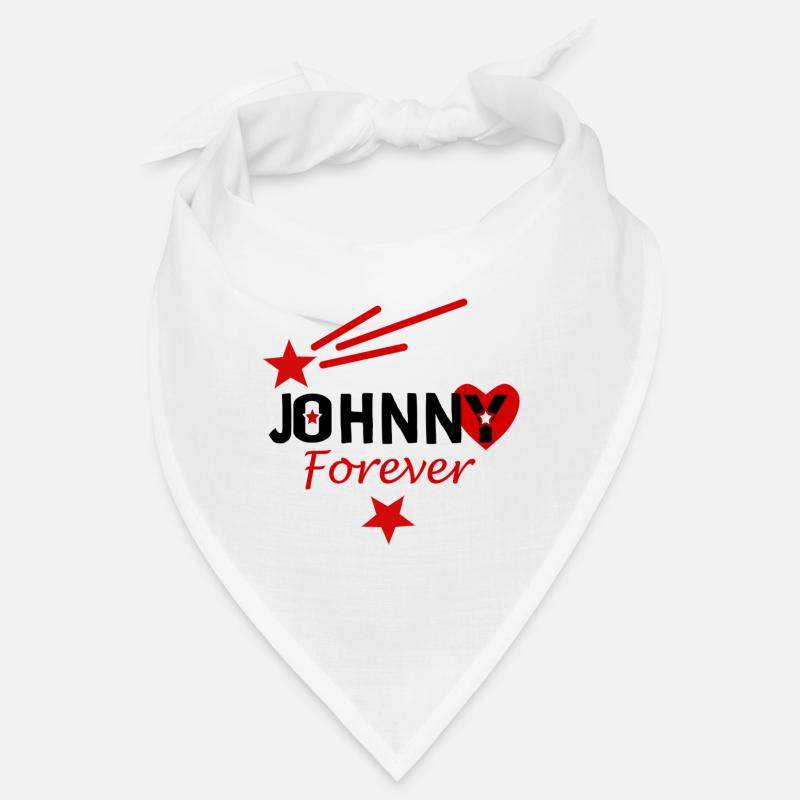Johnny forever - Bandana - blanc