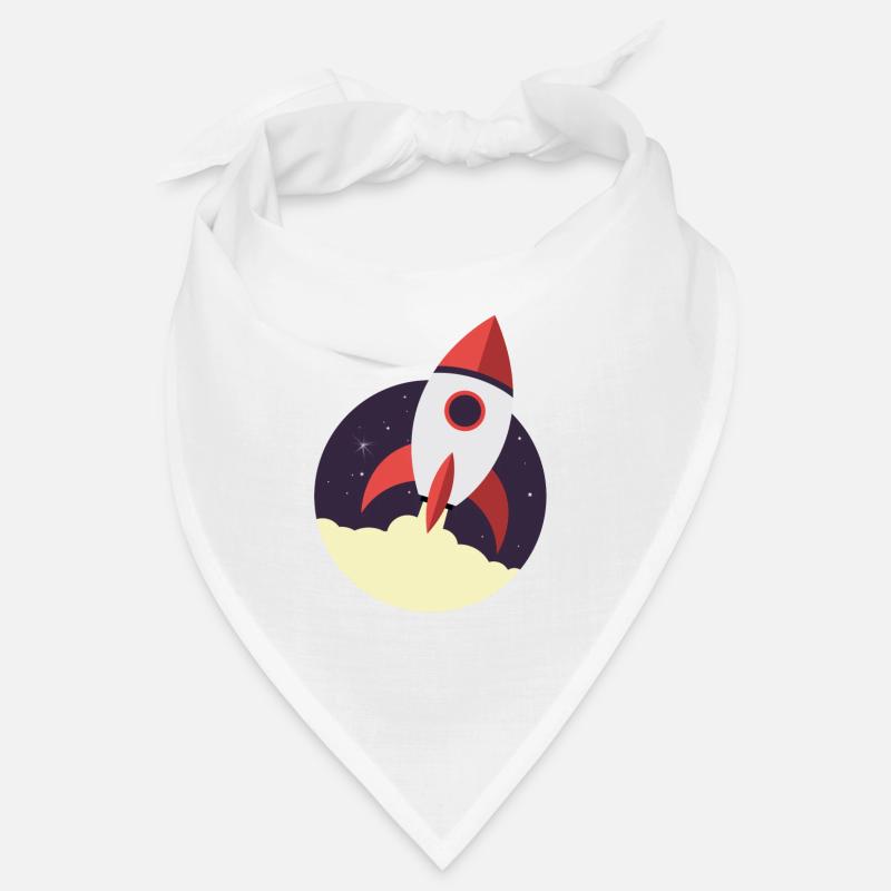 Rocket launch, rocket, space Bandana