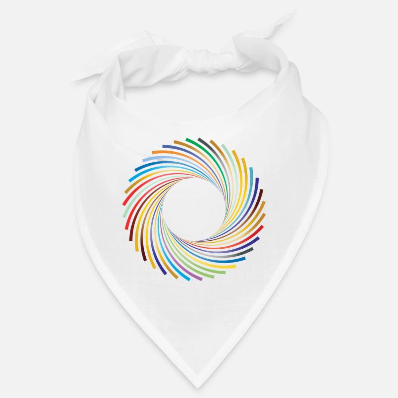 Camera aperture abstract Bandana