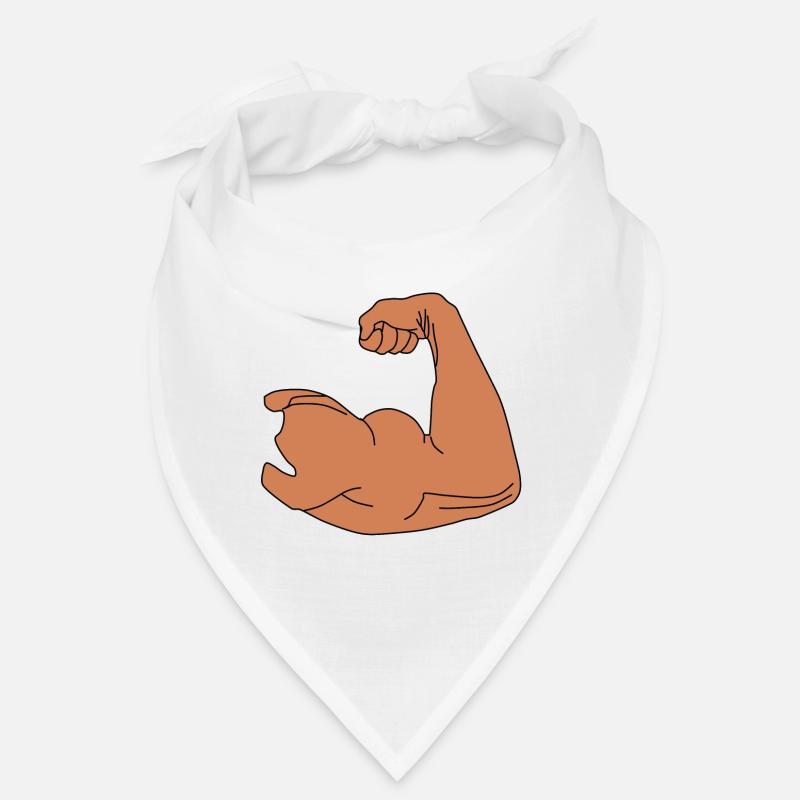 Biceps - Bras - Muscles - Idée cadeau Bandana