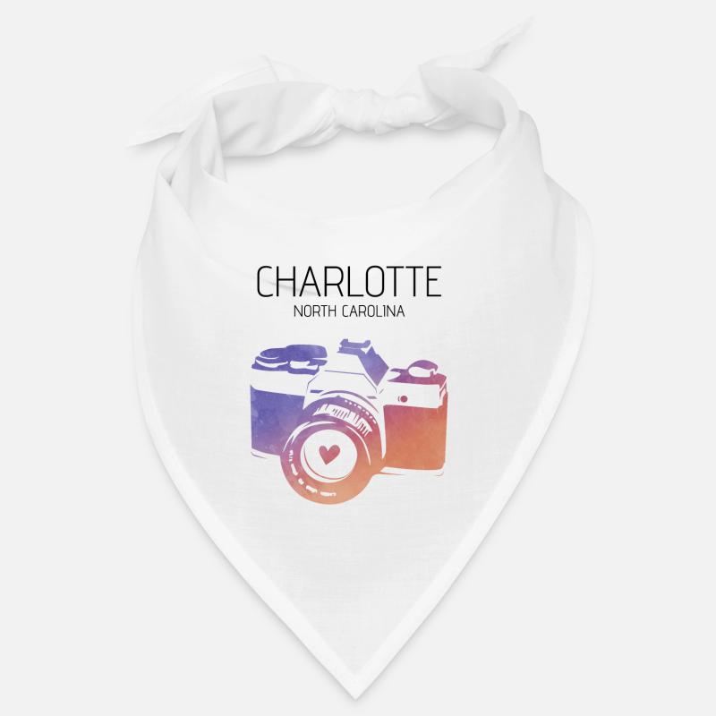 Caméra Charlotte Caroline du Nord Bandana