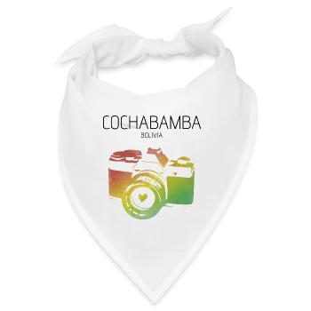 Bolivien, Cochabamba - Bandana - Weiß - Vorne