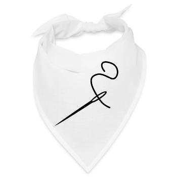 Nadel nähen Schneider - Bandana - Weiß - Vorne