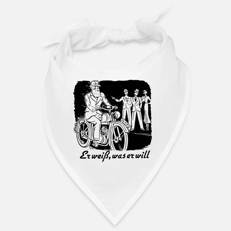Er weiß, was er will ! Bandana