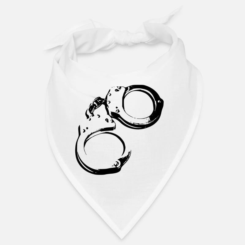 Handschellen Handfesseln Polizei Handfessel Bandana