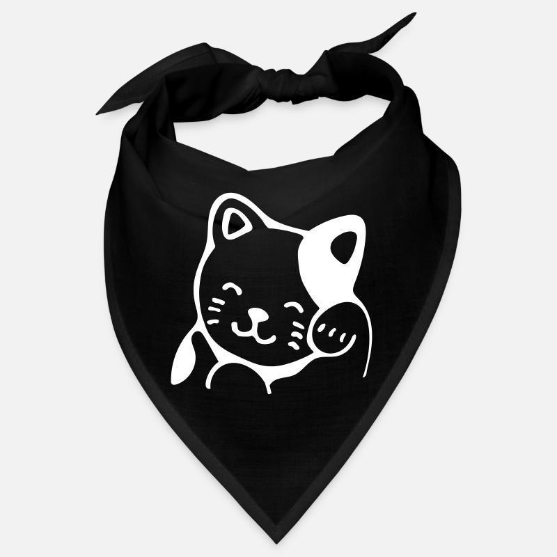 chat chanceux Bandana
