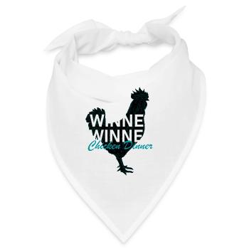 Winner Winner Chicken Dinner - Bandana - Weiß - Vorne